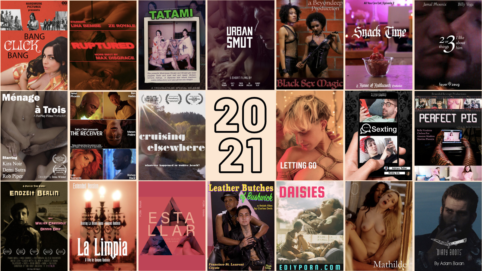 Tharty Eeg Sex Com - Top 21 Adult Film Highlights of 2021 - PinkLabel.TV